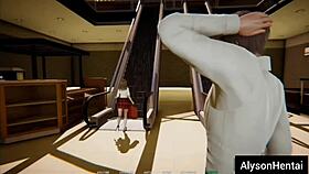 Nympho tamer excites in 3d hentai animation