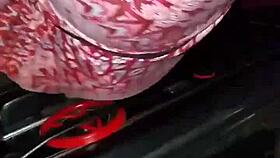 Can You Handle This Milf Sucking Cock Outdoors?