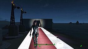 Exploring Fallout 4 fashion in a cyberpunk 2077 style.