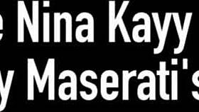 Serbian Nina Kayy Smothered by Maserati's Huge Tits!