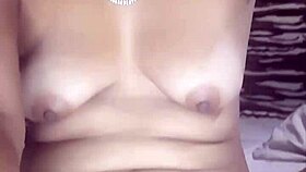 Friend’s Wife Sends Videos of Double Penetration with Dildo Under Skirt