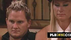 Softcore yet wild orgy with American swingers tonight