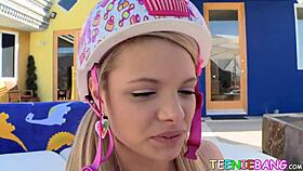 Playful Cock Rider In Rainbows From Outdoor Penetration?