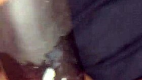 Wife Riding And Playing With Huge Toy At Home