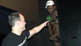 Bold Cesar in the big cocks club in Sao Paulo