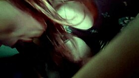 Queen Bee Gobbling My Cock with Deepthroat Skills.