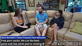 Horny Nurse Mira Monroe Masturbates with Hitachi Wand in Exam Room