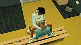 sims 4 gym flex nutt part 2 quid pro quo with monster cock anal