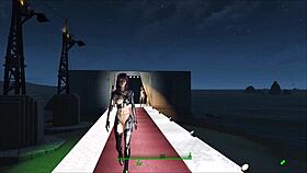 Exploring Fallout 4 fashion in a cyberpunk 2077 style.