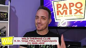 Bold Cesar in the big cocks club in Sao Paulo