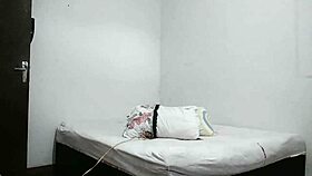 Latina Shows Off Big Cock Orgasm