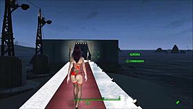 Exploring Fallout 4 fashion in a cyberpunk 2077 style.