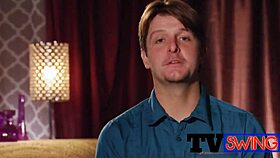 Swinger Striptease With Clothes Ripped