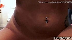 Chubby Girl Blowjob In Group Four-Way