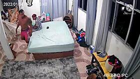 Homemade webcam shows big tits bouncing on monster cock in hardcore action