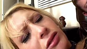 Blindfolded, does Candy Manson hit peak orgasm every time?