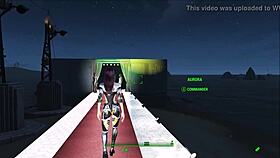 Exploring Fallout 4 fashion in a cyberpunk 2077 style.