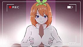 Anime hentai star gets titty fucked until cum spills right into her waiting mouth.