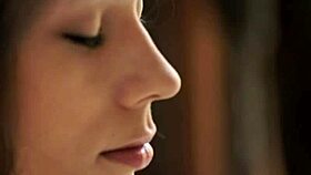 Amazing Euro Model Rides Lover's Cock Slowly in Shaved Pussy Scene