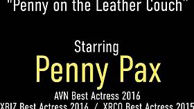 I love watching Penny Pax vibrate her pink pussy in black stockings!