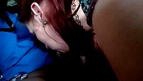 Queen Bee Gobbling My Cock with Deepthroat Skills.