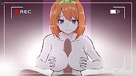 Anime hentai star gets titty fucked until cum spills right into her waiting mouth.