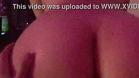 Bitch Jumps on the Dick at Night in the Dark Homemade