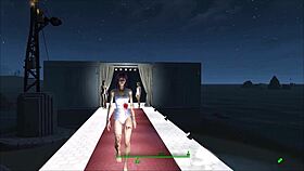 Exploring Fallout 4 fashion in a cyberpunk 2077 style.