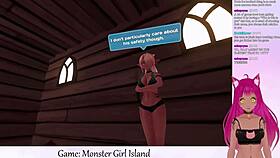 Vtuber Plays Monster Girl Island Part 1