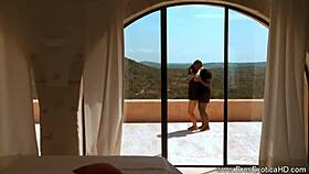 just a chill african couple getting intimate in a steamy scene