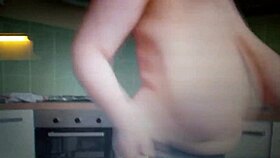 Enjoying jiggly bbw tits softly.