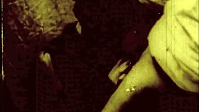 Wow, this vintage hairy beaver gets fucked hard in the steam age! Check out the retro blowjob action.