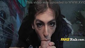 Colombian woman shows off her curves for money