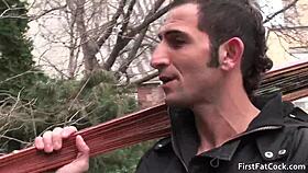 Hot Gay Threesome with Blowjob, Fucking, and Big Cock Sucking