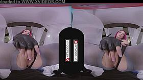 dino crisis cosplay vr with anna bell peaks! 😜