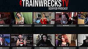 Trainwrecks scuffed webcam orgy with scarlet joycgee bertycuss jenna part 4 of 5