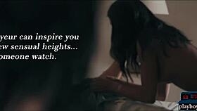 Voyeuristic Brunette Watches European Couple Fuck!