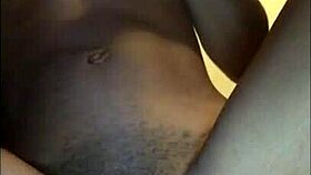 Yo, this cream thot’s ebony pussy is dripping wet and ready!