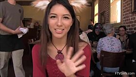 Fox costume squirting hard in 1080p!