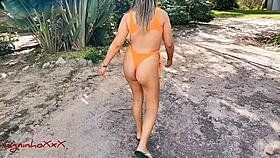 Vagninho Official E Vivi Capetinha Dando Uma Escapadinha Na Festa Da Chácara E Fomos Para Trás Do Rancho E Me Ofereceu Aquele Cuzinho Apertado Pra Eu Foder Completo No Red E No Sheer Com Vagninho