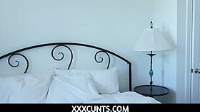 Bratty stepdaughter Sadie Pop teases with her body