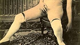 Wow, this vintage hairy beaver gets fucked hard in the steam age! Check out the retro blowjob action.