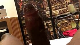 i watch sarah rosa deepthroat that monster cock in pov, she loves it