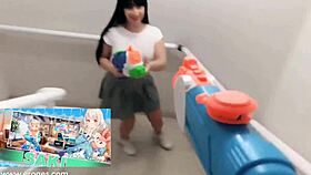 Sexy Latina Gamer Masturbation