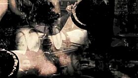 Wow, this vintage hairy beaver gets fucked hard in the steam age! Check out the retro blowjob action.