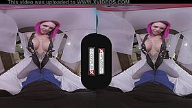 dino crisis cosplay vr with anna bell peaks! 😜