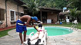 branquinha novinha with pink pussy enjoys interracial toy guy in reality