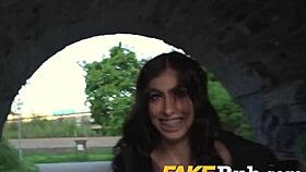 Colombian woman shows off her curves for money