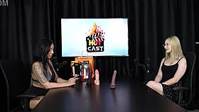 vivian lola flashes her body and gets kissed in a group scene