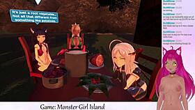 Vtuber Plays Monster Girl Island Part 1